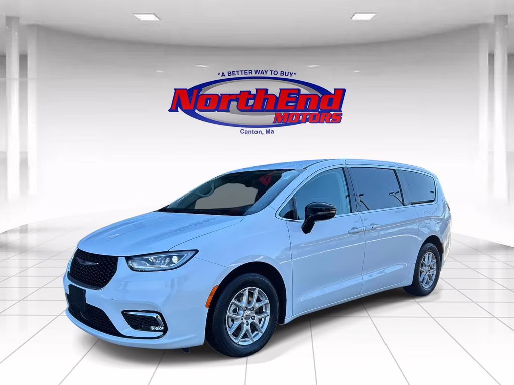 2024 Bright White Clearcoat Chrysler Pacifica Touring L FWD Van