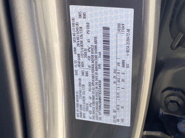 2026 Carbonized Gray Metallic Ford Super Duty F-250 SRW Platinum 4X4 Truck