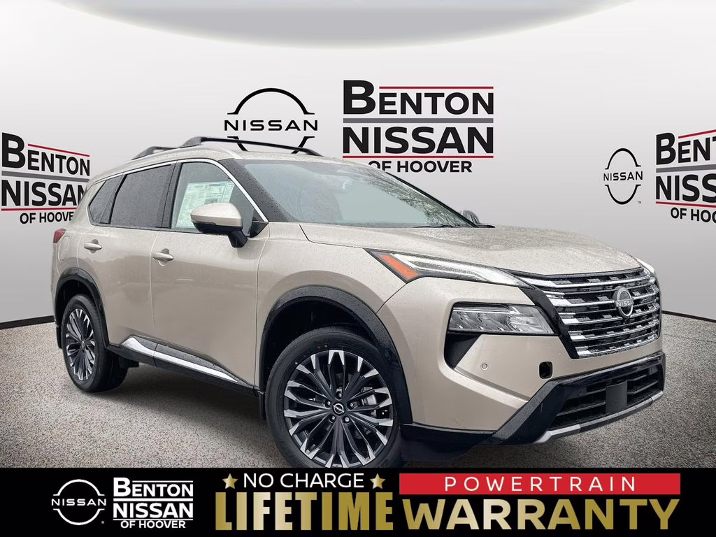 2026 Champagne Silver Metallic Nissan Rogue Platinum AWD SUV