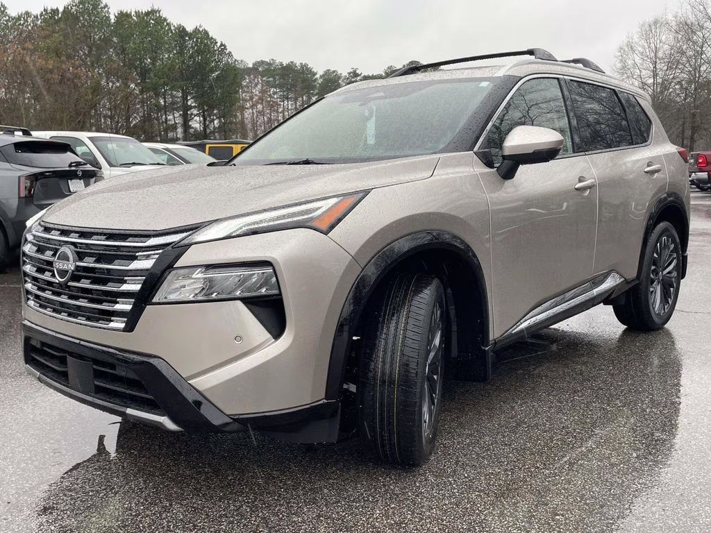 2026 Champagne Silver Metallic Nissan Rogue Platinum AWD SUV