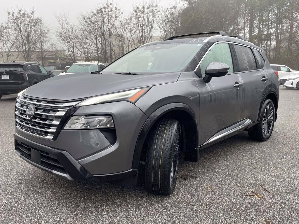 2026 Gun Metallic Nissan Rogue Platinum AWD SUV