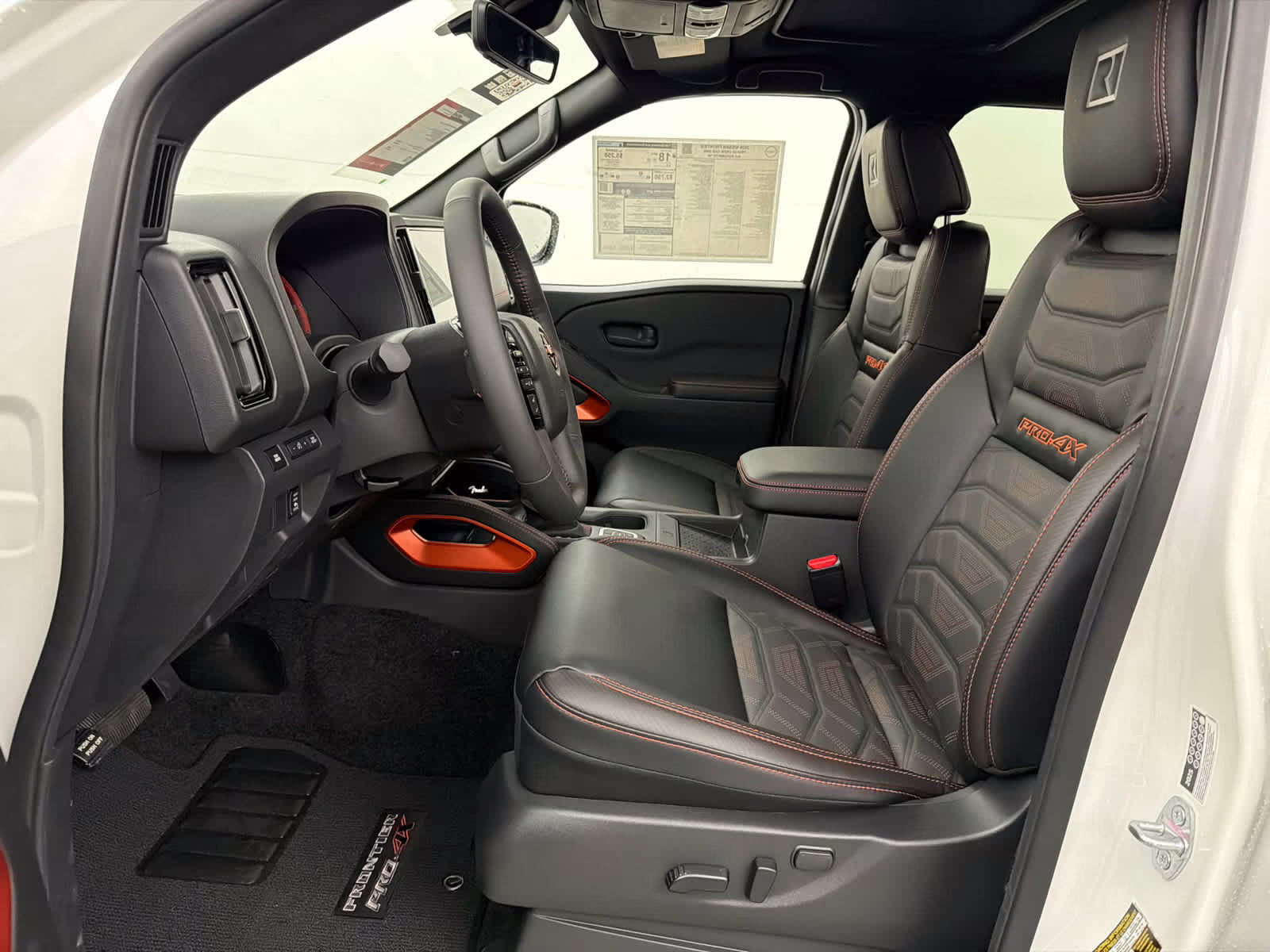 2026 Glacier White Nissan Frontier PRO-4X w/R Package 4X4 Truck