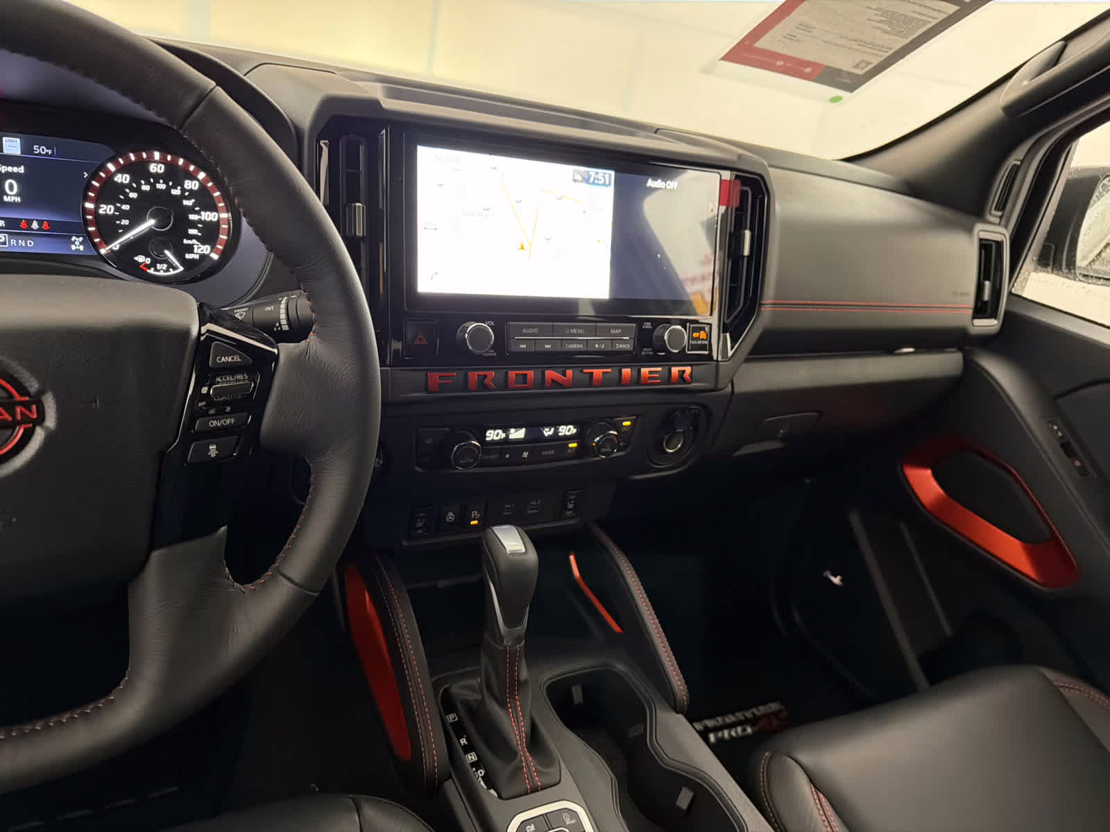 2026 Glacier White Nissan Frontier PRO-4X w/R Package 4X4 Truck