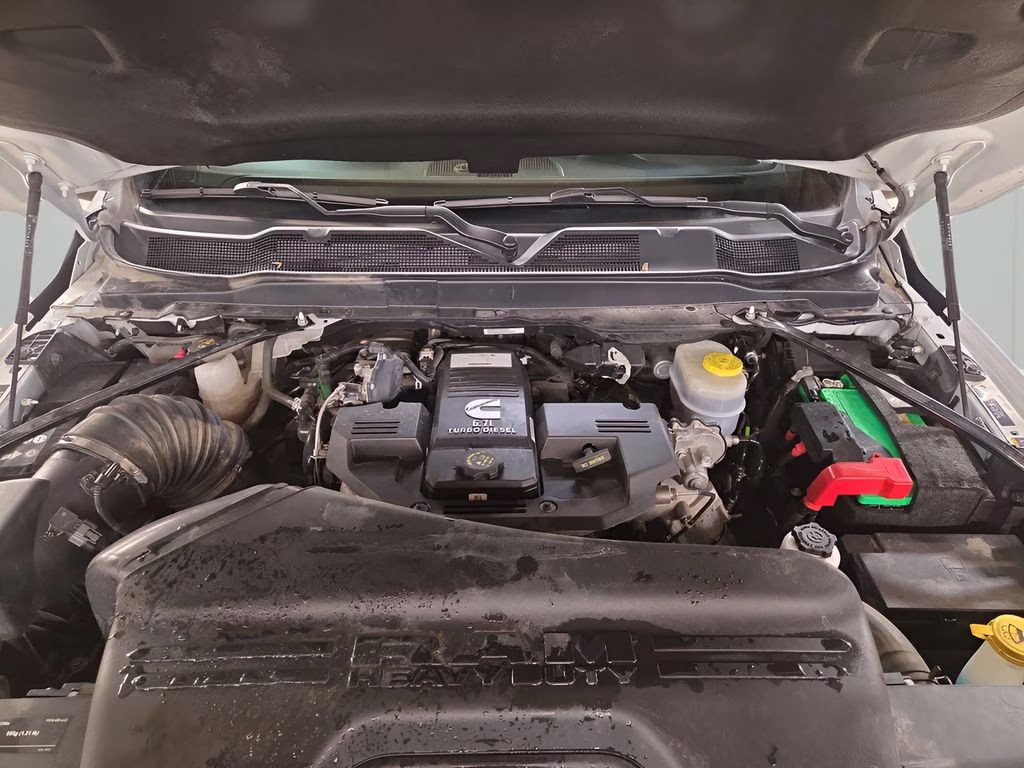 2024 Bright White Clearcoat Ram 3500 Big Horn 4X4 Truck