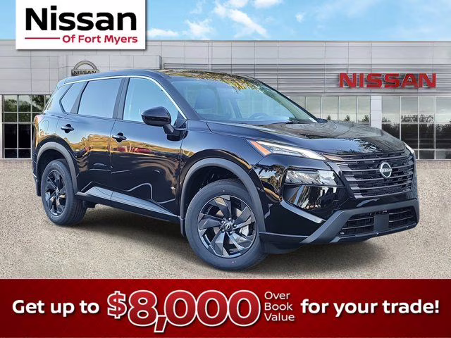 2026 Super Black Nissan Rogue SV FWD SUV