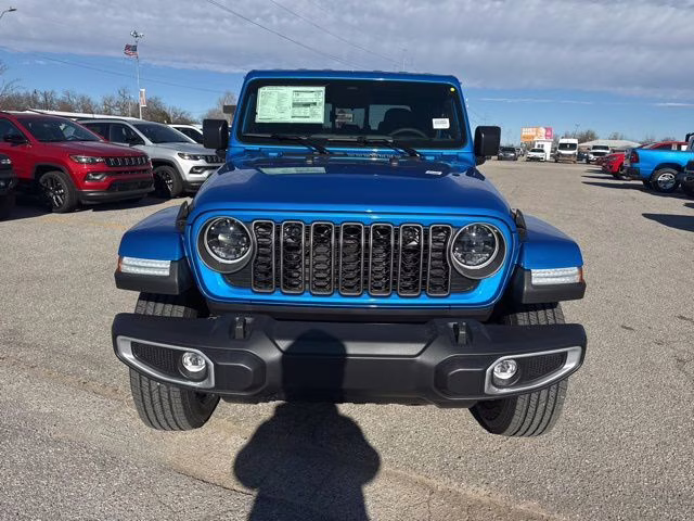 2026 Blue Pearl Jeep Gladiator Sahara 4X4 Truck