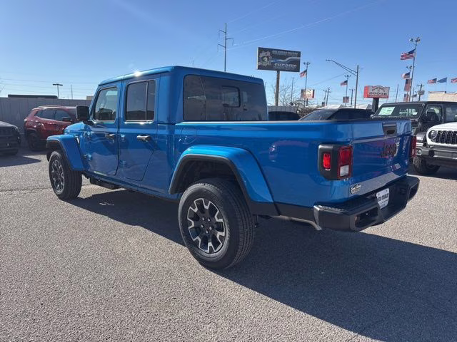 2026 Blue Pearl Jeep Gladiator Sahara 4X4 Truck