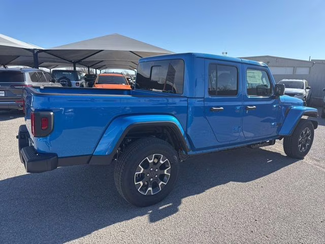 2026 Blue Pearl Jeep Gladiator Sahara 4X4 Truck