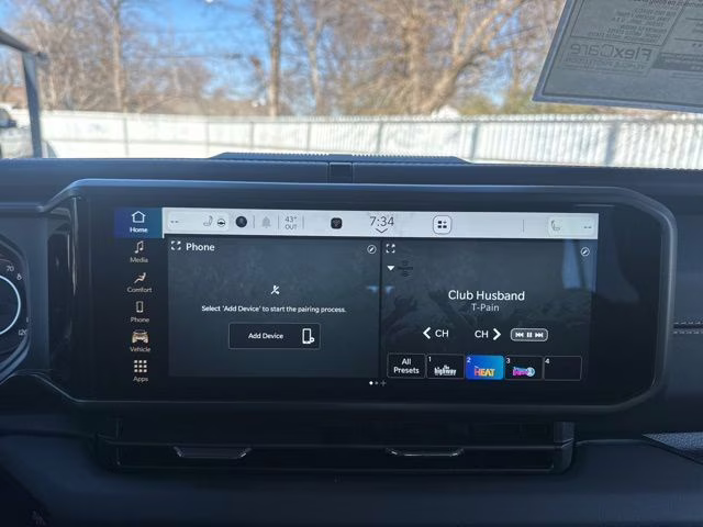 2026 Blue Pearl Jeep Gladiator Sahara 4X4 Truck