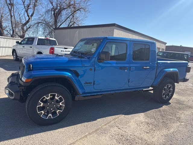 2026 Blue Pearl Jeep Gladiator Sahara 4X4 Truck