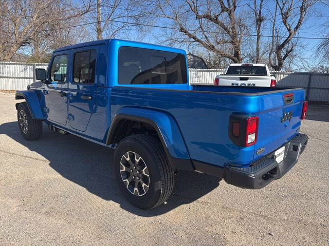 2026 Blue Pearl Jeep Gladiator Sahara 4X4 Truck