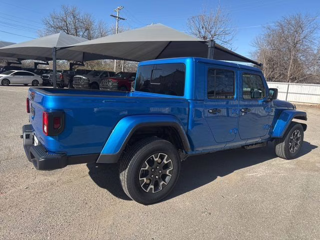 2026 Blue Pearl Jeep Gladiator Sahara 4X4 Truck
