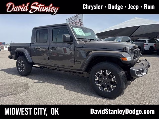 2026 Crystal Metallic Jeep Gladiator Sahara 4X4 Truck