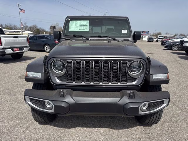2026 Crystal Metallic Jeep Gladiator Sahara 4X4 Truck