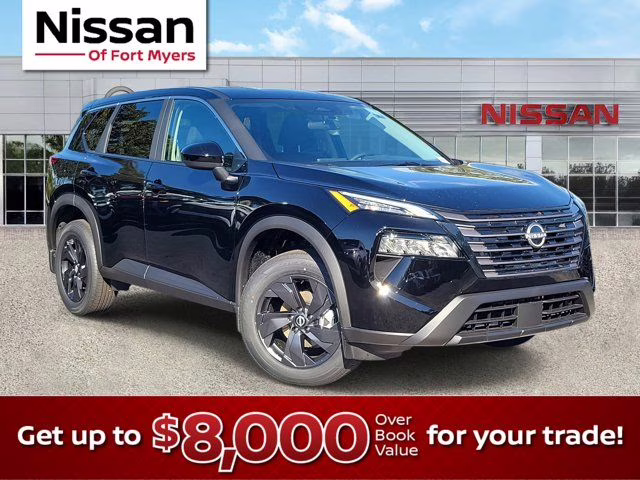 2026 Super Black Nissan Rogue SV FWD SUV
