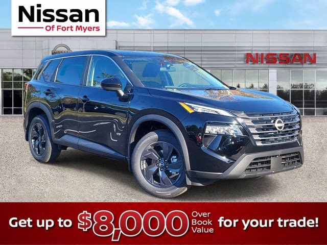 2026 Super Black Nissan Rogue SV FWD SUV