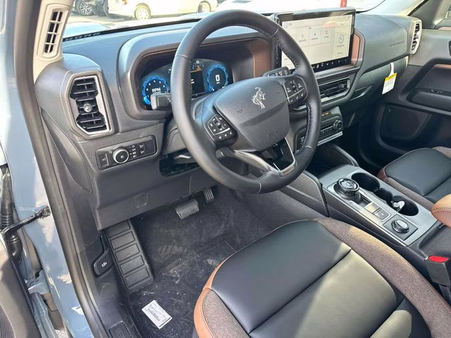 2025 Azure Gray Metallic Ford Bronco Sport Outer Banks 4X4 SUV