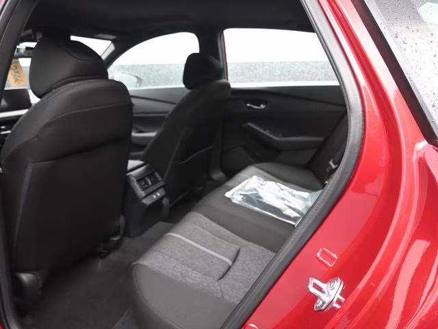 2025 Radiant Red Metallic Honda Accord Hybrid Sport FWD Sedan