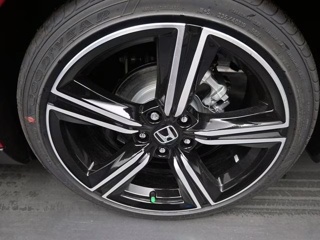 2025 Radiant Red Metallic Honda Accord Hybrid Sport FWD Sedan