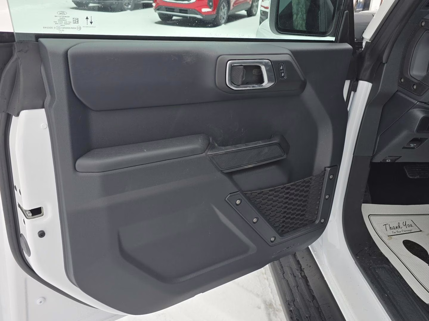 2025 Oxford White Ford Bronco Outer Banks 4X4 SUV