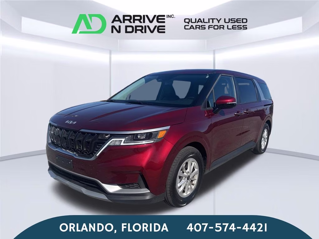 2024 Flare Red Kia Carnival LX FWD Van