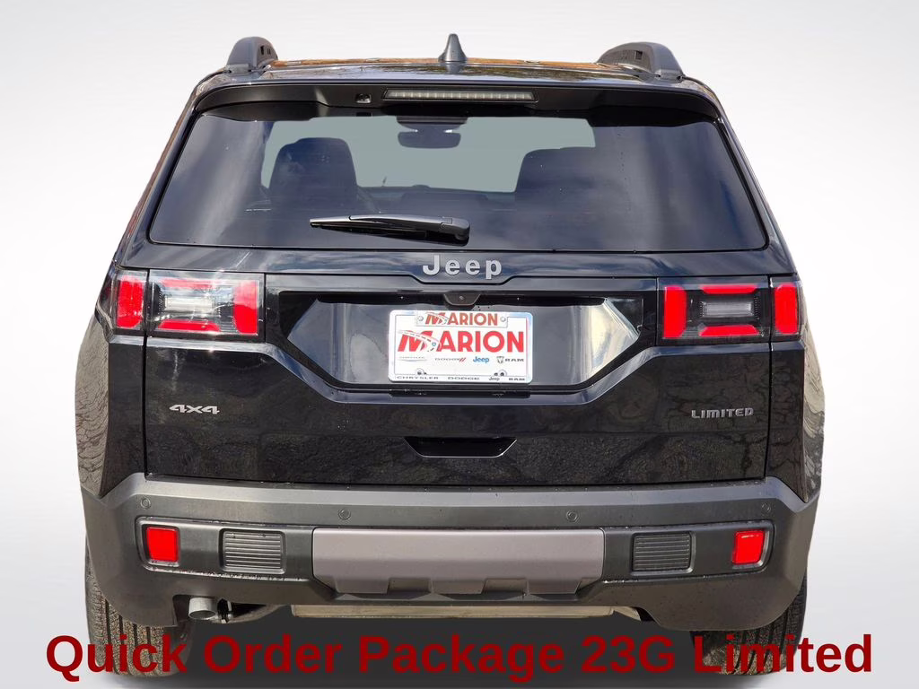 2026 Diamond Black Crystal Pearlcoat Jeep Cherokee Limited 4X4 SUV