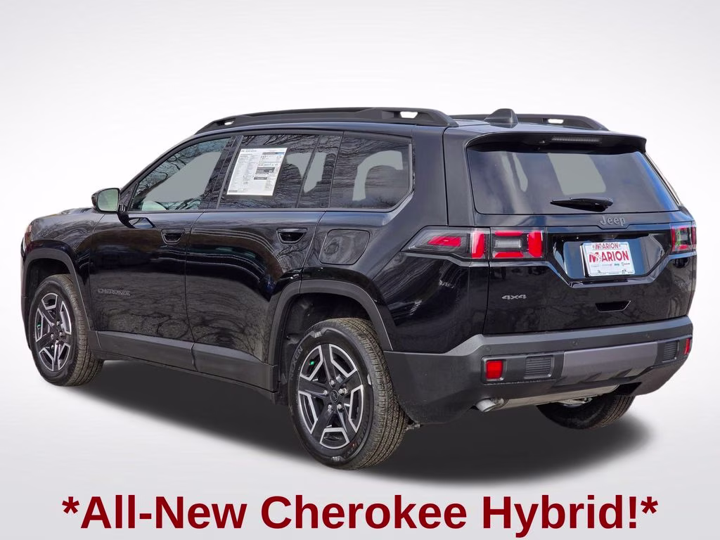 2026 Diamond Black Crystal Pearlcoat Jeep Cherokee Limited 4X4 SUV