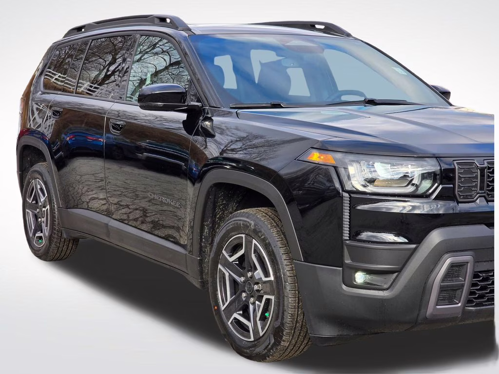 2026 Diamond Black Crystal Pearlcoat Jeep Cherokee Limited 4X4 SUV