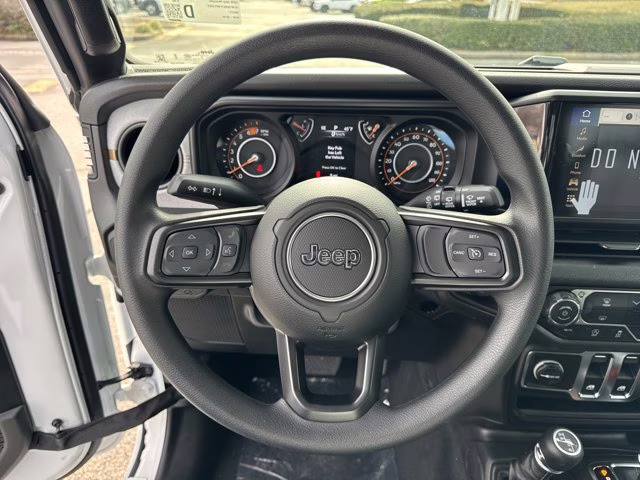 2026 Bright White Clearcoat Jeep Wrangler Sport 4X4 Convertible