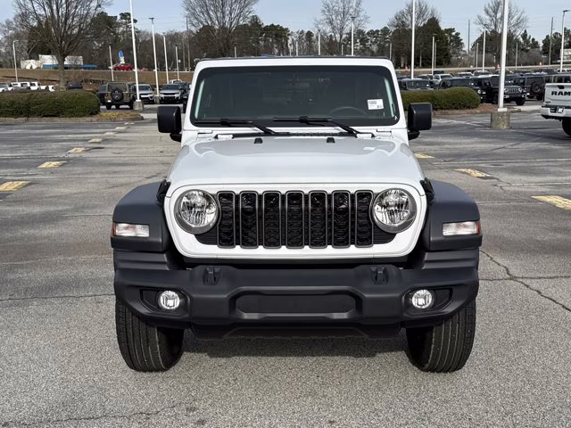 2026 Bright White Clearcoat Jeep Wrangler Sport 4X4 Convertible