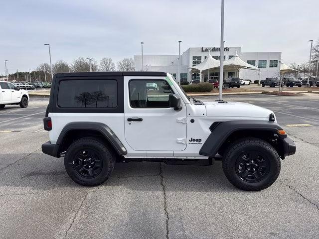 2026 Bright White Clearcoat Jeep Wrangler Sport 4X4 Convertible