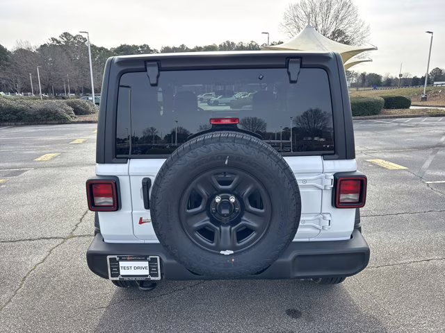 2026 Bright White Clearcoat Jeep Wrangler Sport 4X4 Convertible