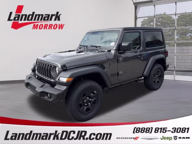 2026 Granite Crystal Metallic Clearcoat Jeep Wrangler Sport 4X4 Convertible