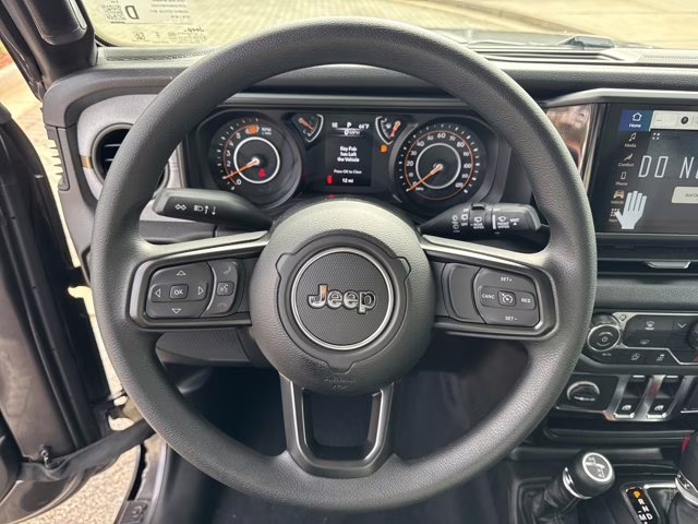 2026 Granite Crystal Metallic Clearcoat Jeep Wrangler Sport 4X4 Convertible