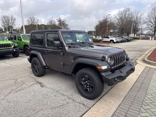 2026 Granite Crystal Metallic Clearcoat Jeep Wrangler Sport 4X4 Convertible