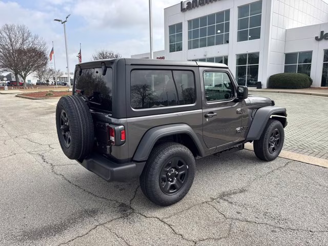 2026 Granite Crystal Metallic Clearcoat Jeep Wrangler Sport 4X4 Convertible