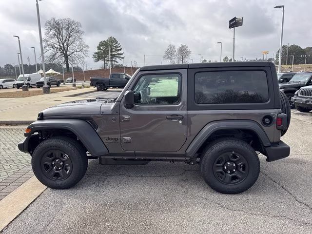 2026 Granite Crystal Metallic Clearcoat Jeep Wrangler Sport 4X4 Convertible