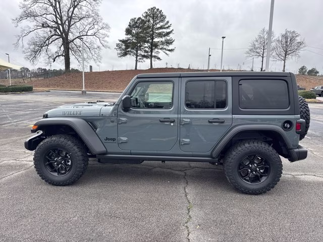 2026 Anvil Clearcoat Jeep Wrangler Willys 4X4 Convertible