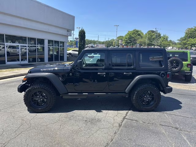 2026 black clearcoat Jeep Wrangler Willys 4X4 Convertible
