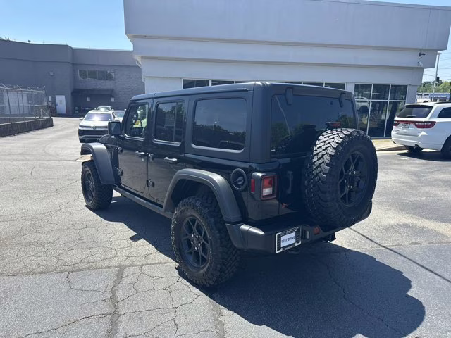 2026 black clearcoat Jeep Wrangler Willys 4X4 Convertible