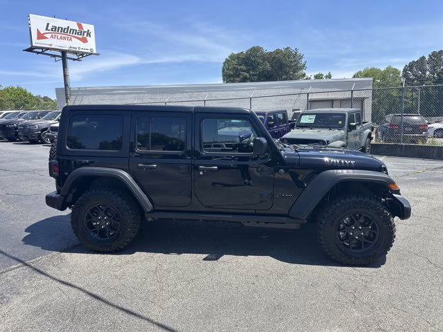 2026 black clearcoat Jeep Wrangler Willys 4X4 Convertible