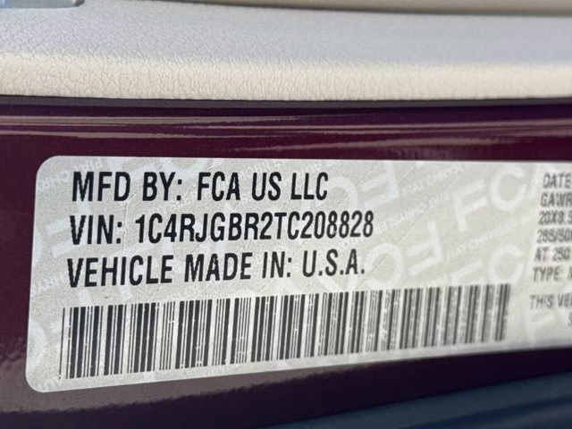 2026 Velvet Red Pearlcoat Jeep Grand Cherokee Limited RWD SUV