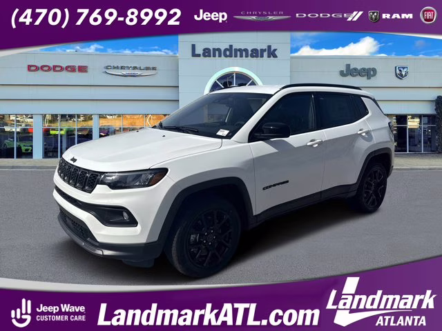 2026 bright white clearcoat Jeep Compass Latitude Altitude 4X4 SUV