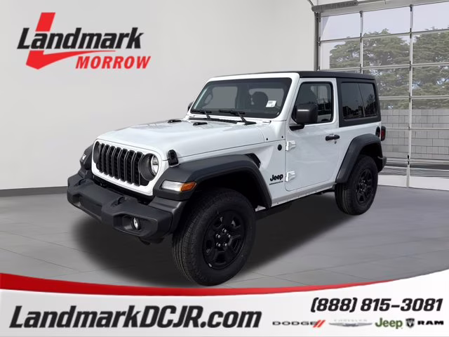 2026 Bright White Clearcoat Jeep Wrangler Sport 4X4 Convertible