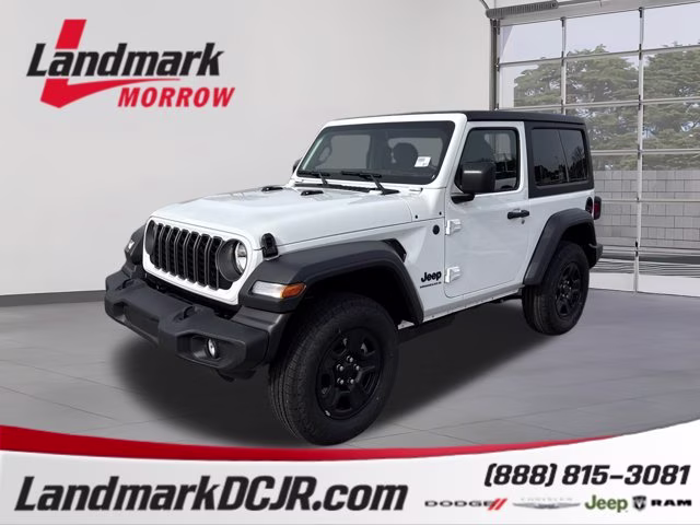 2026 Bright White Clearcoat Jeep Wrangler Sport 4X4 Convertible