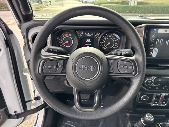 2026 Bright White Clearcoat Jeep Wrangler Sport 4X4 Convertible