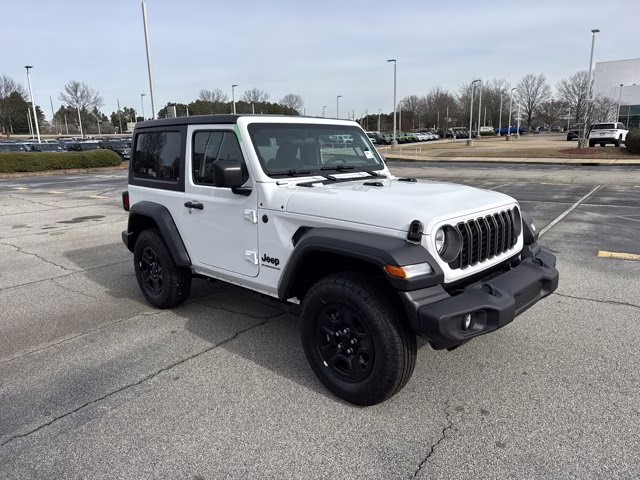 2026 Bright White Clearcoat Jeep Wrangler Sport 4X4 Convertible