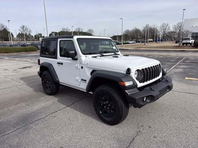 2026 Bright White Clearcoat Jeep Wrangler Sport 4X4 Convertible
