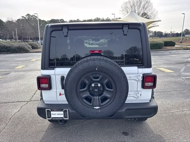 2026 Bright White Clearcoat Jeep Wrangler Sport 4X4 Convertible