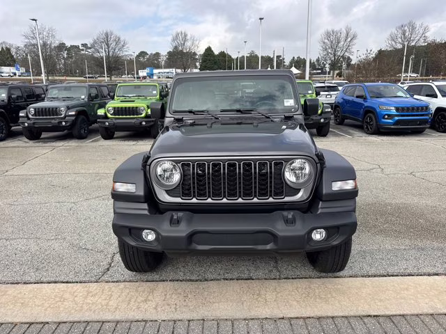 2026 Granite Crystal Metallic Clearcoat Jeep Wrangler Sport 4X4 Convertible